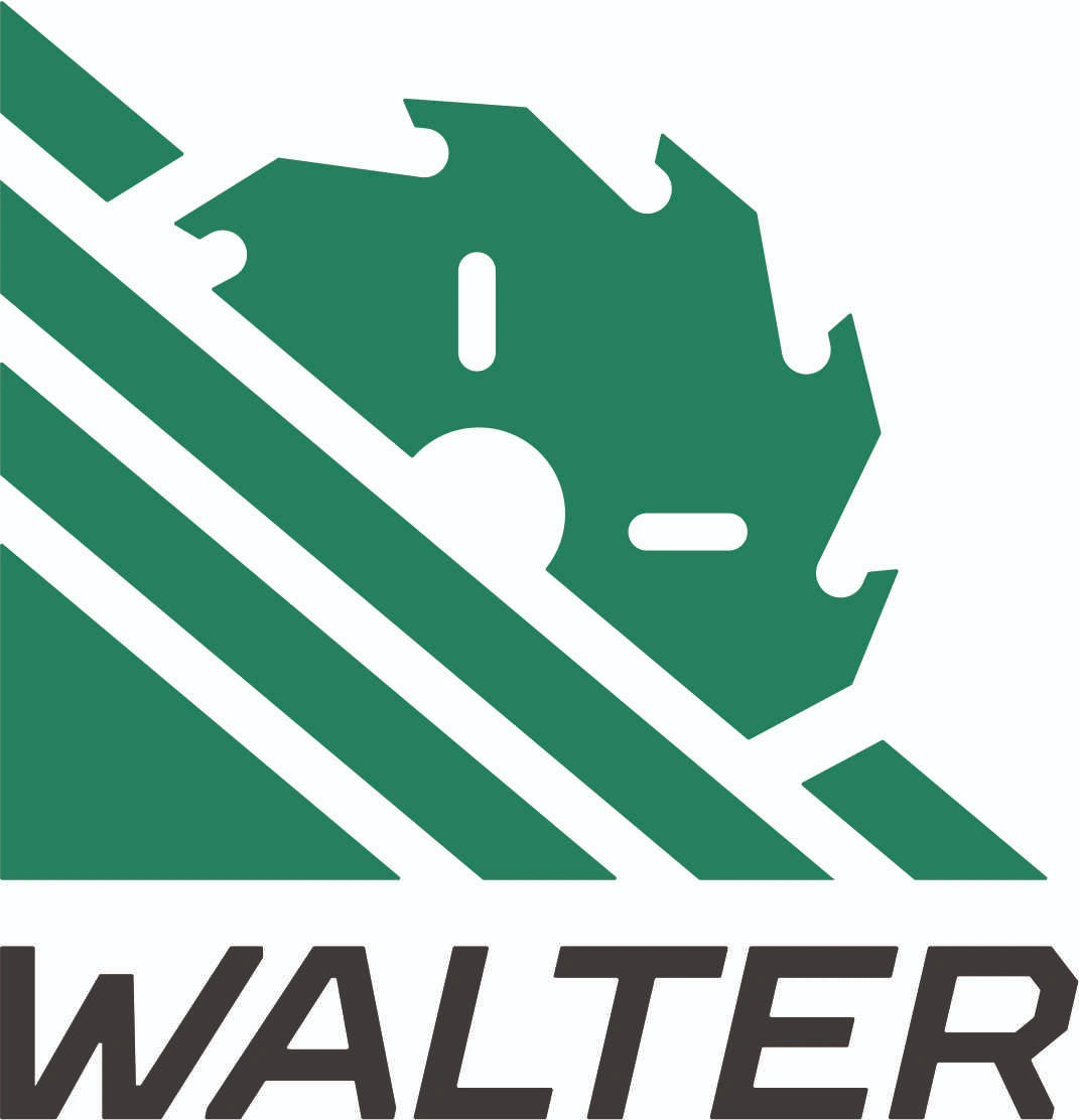 Walter24 жасыл-қара логотипі